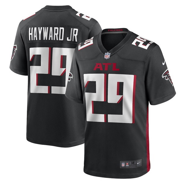 mens nike casey hayward black atlanta falcons game player jersey